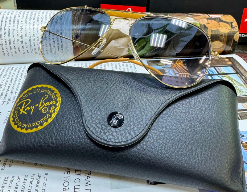 Ray Ban Солнцезащитные очки Outdoorsman - Blue