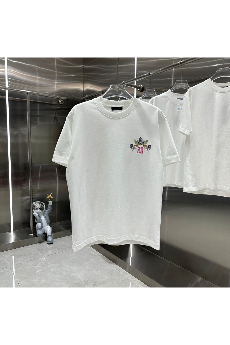 Givenchy Белая оверсайз футболка Premium