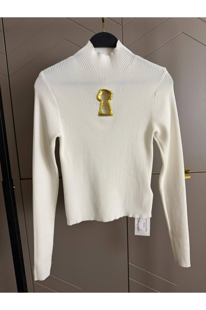 Schiaparelli Женский лонгслив Premium - White