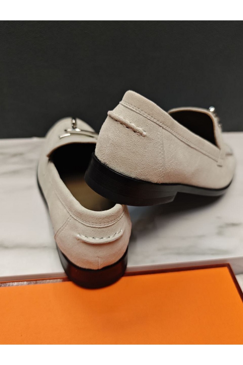 Hermes Женские замшевые лоферы 