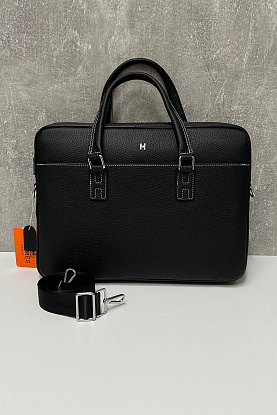 Кожаная сумка briefcase 39x29x8 см