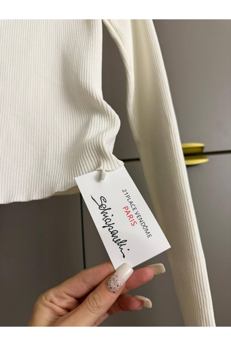 Schiaparelli Женский лонгслив Premium - White