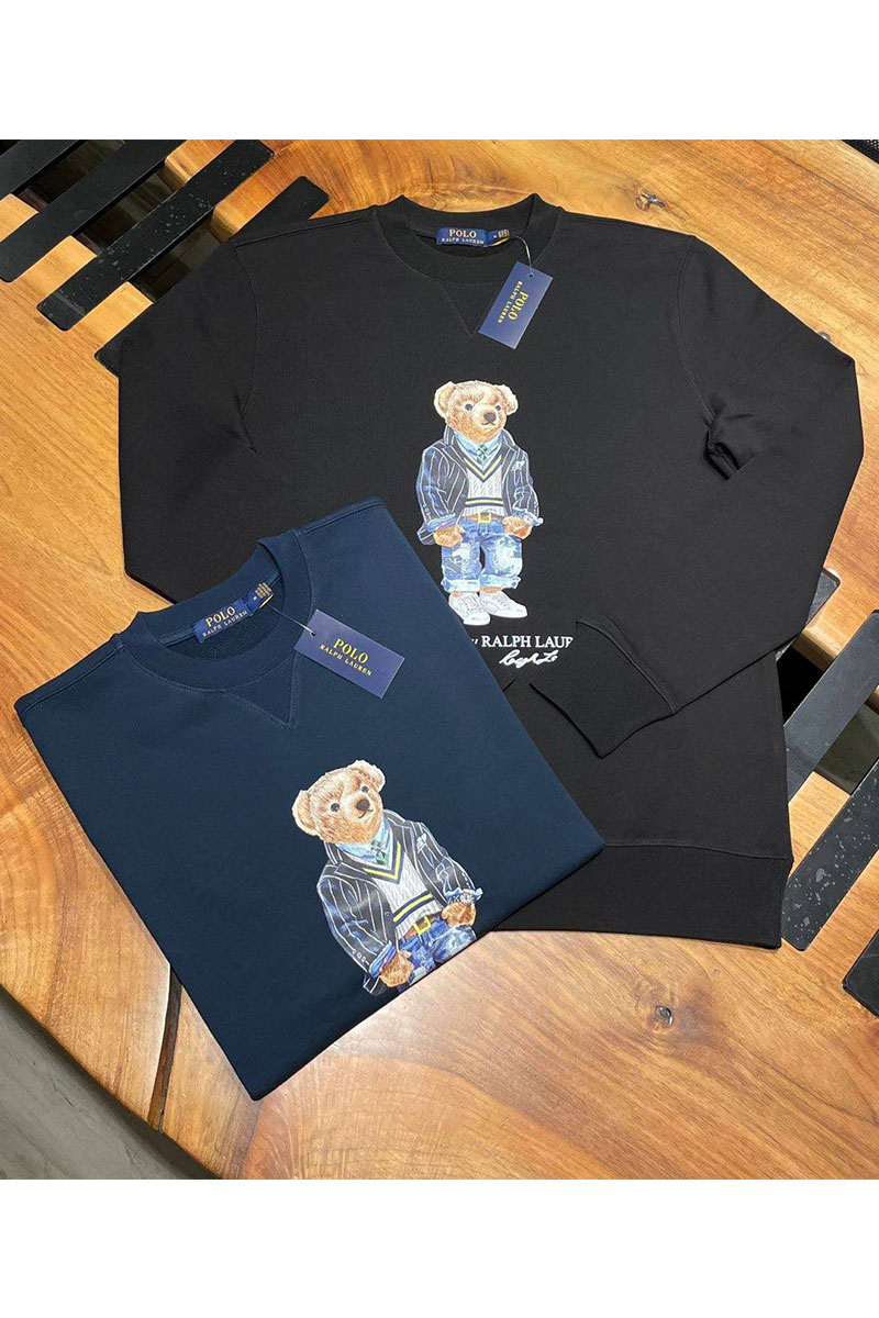 Polo Ralph Lauren Тёмно-синий свитшот "Bear" 