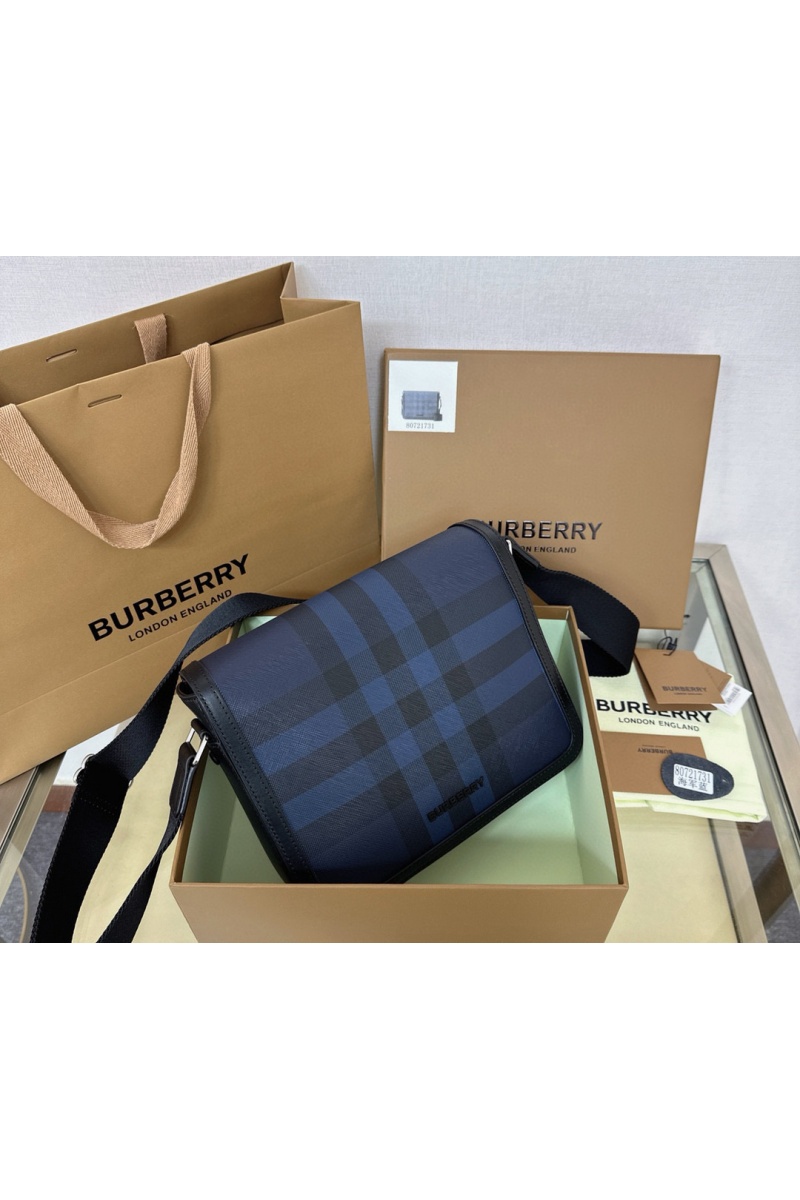 Burberry Кожаная сумка Alfred Premium 25.5x21.5x6.5 см