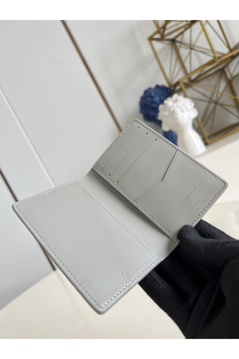 Lоuis Vuittоn Кожаный кардхолдер G65 Premium 11.1x7.5x1 см