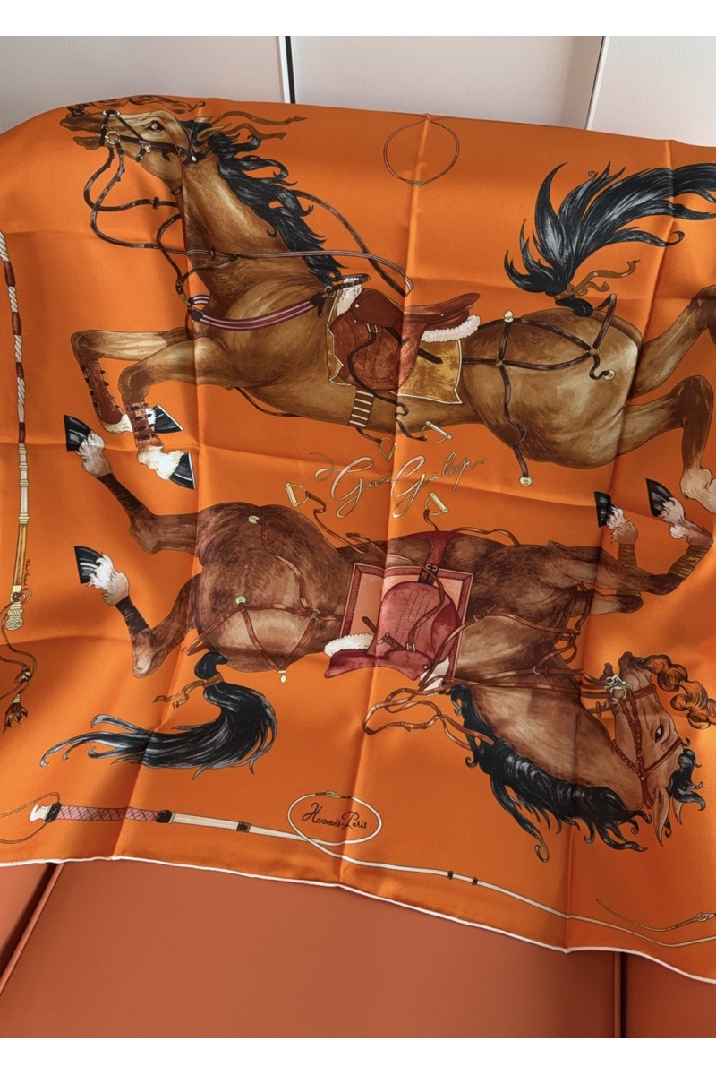 Hermes Платок Grand Galop premium 88x88 см