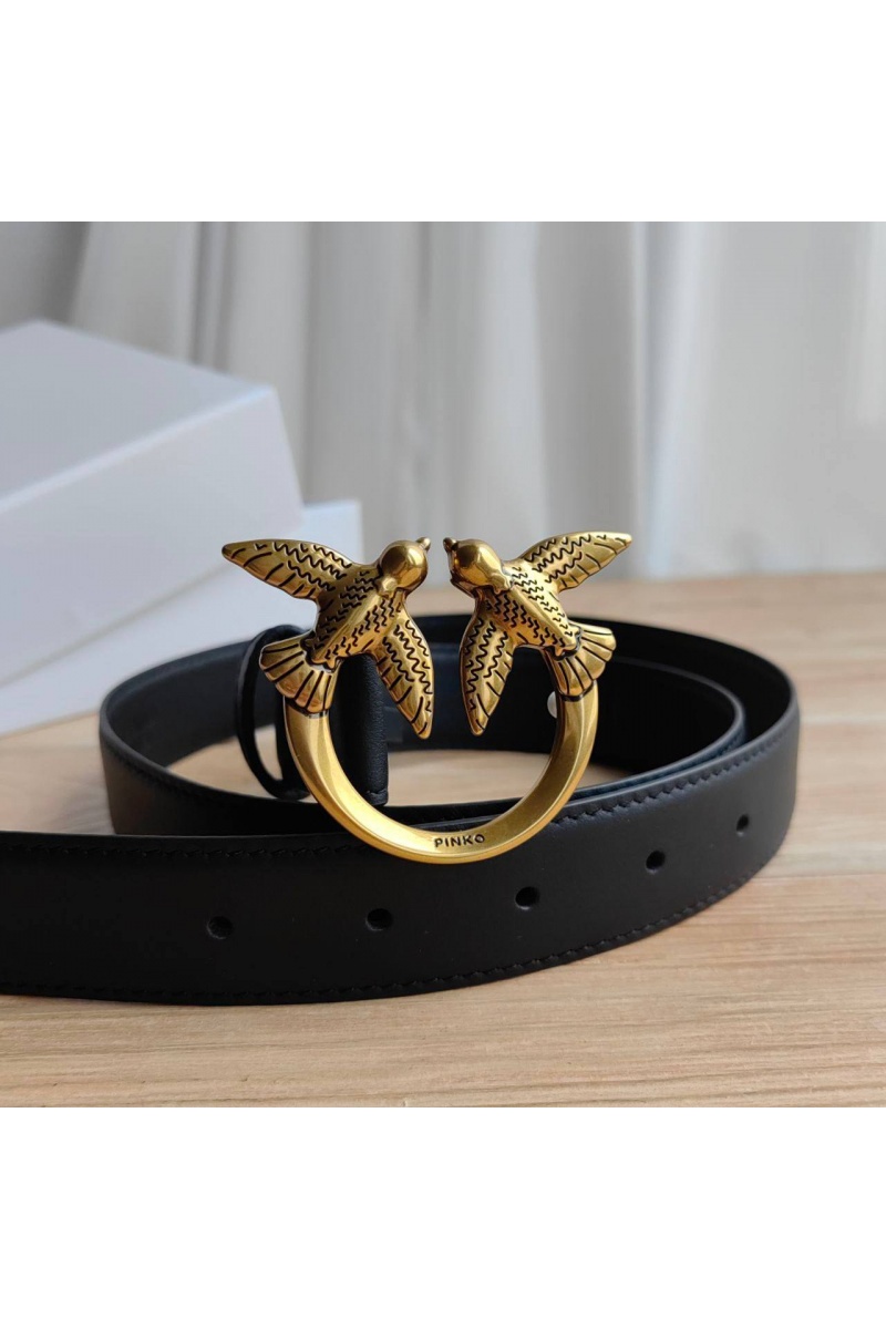  Кожаный ремень Love - длина 80 / 85 см (2 расцветки)