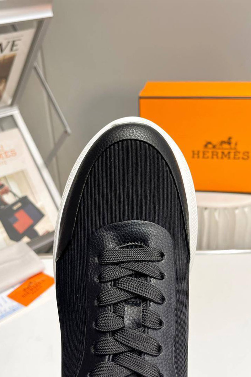 Hermes Мужские кроссовки Drift - Black / White
