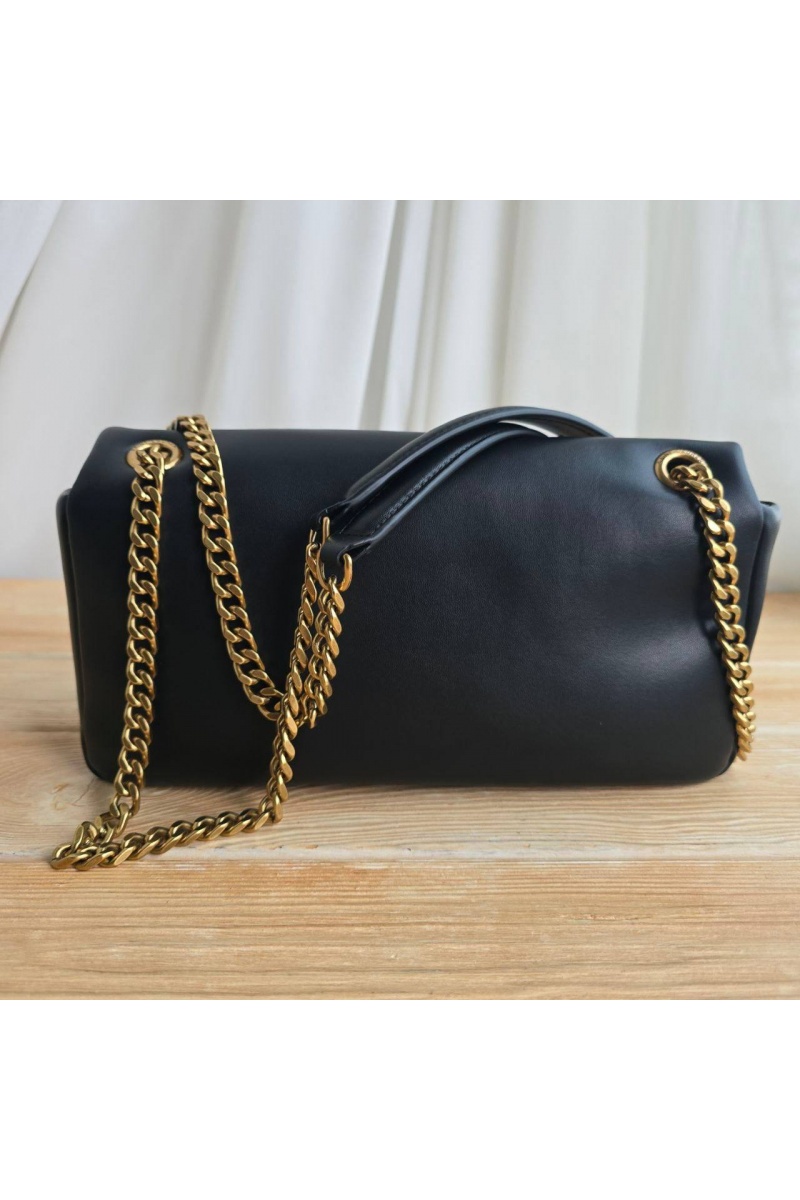 Yves Saint Laurent Кожаная сумка Calypso 24x11 см