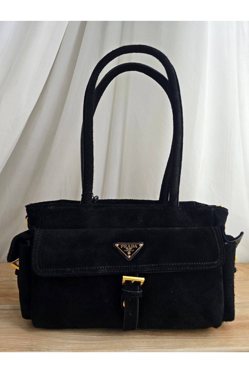 Prada Замшевая сумка 30x16 см