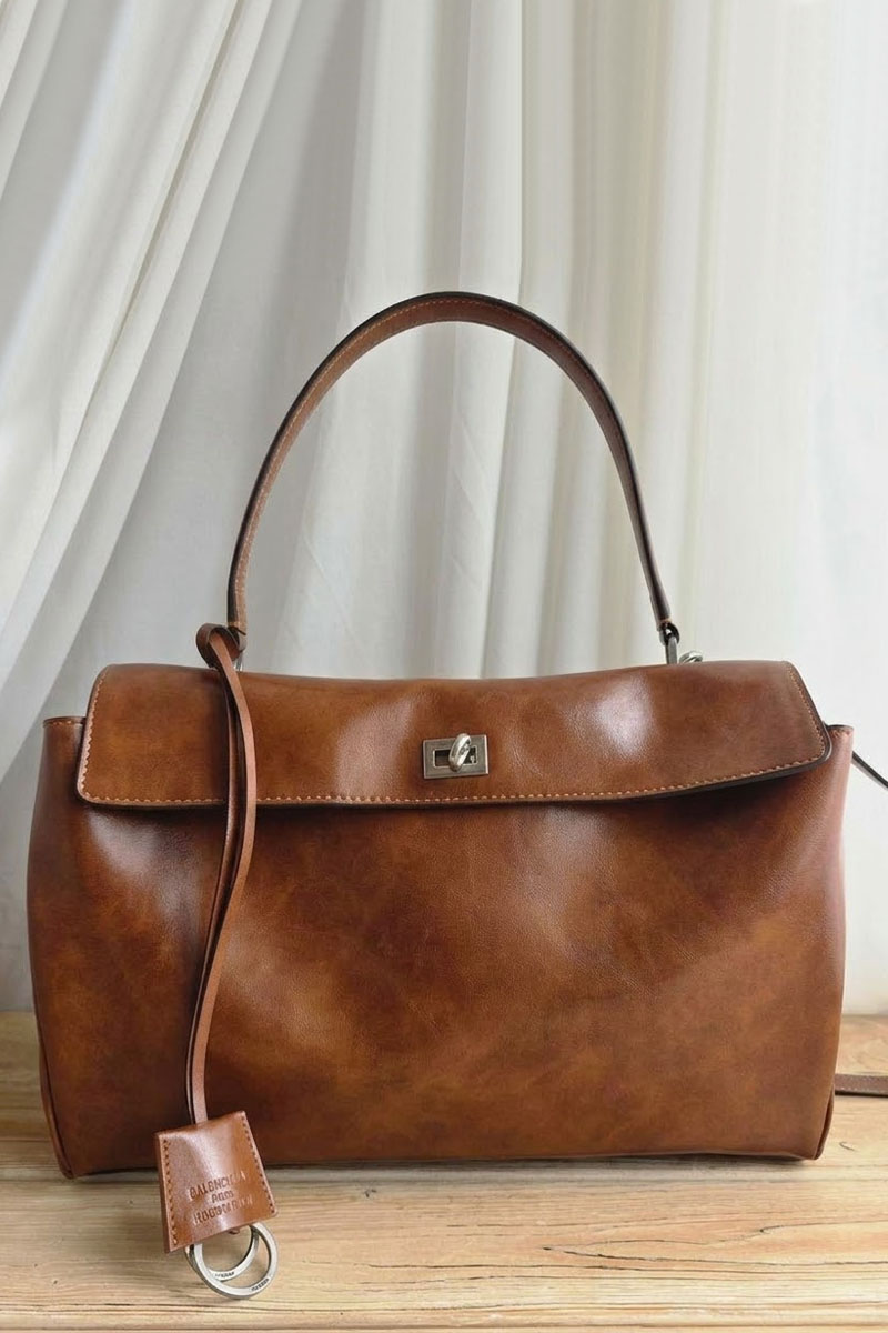 Balenciaga Кожаная сумка Rodeo Medium 28x20 см
