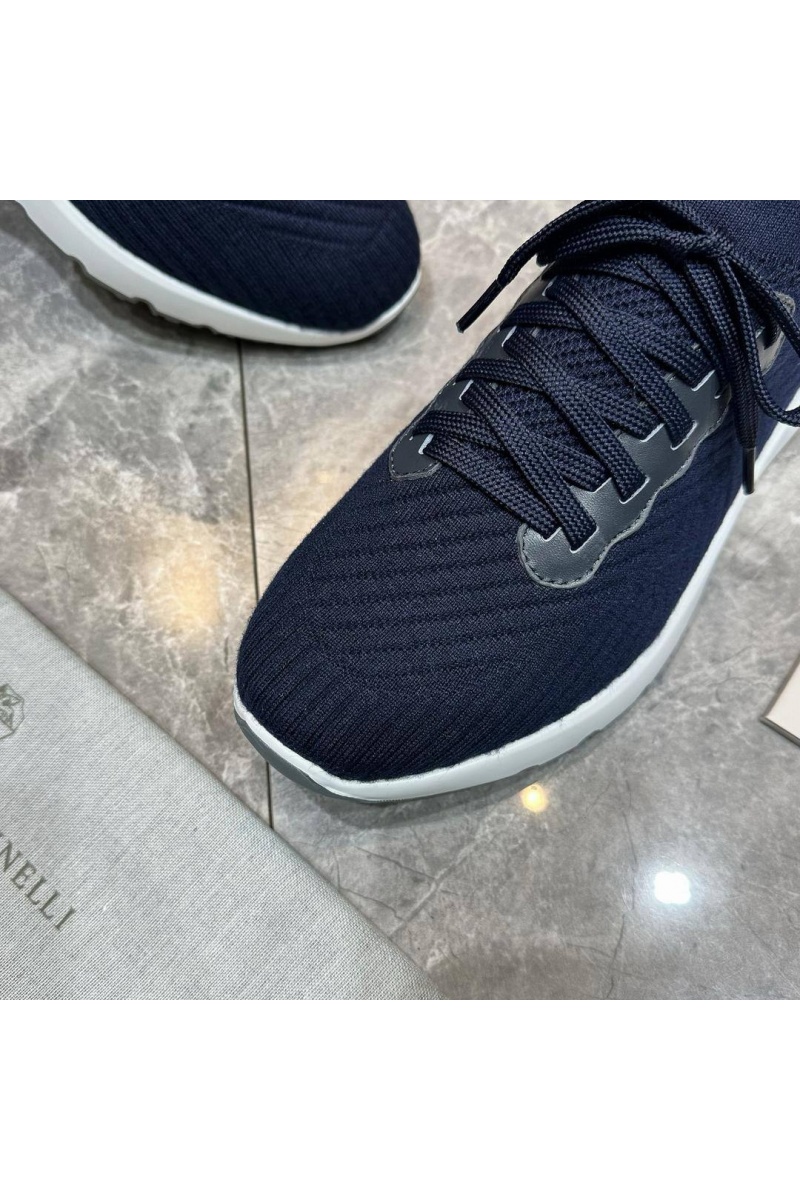 Designer Мужские кроссовки knitted - Navy