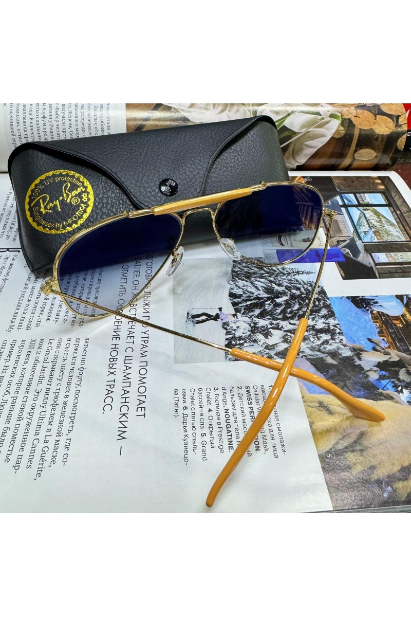 Ray Ban Солнцезащитные очки Outdoorsman - Blue