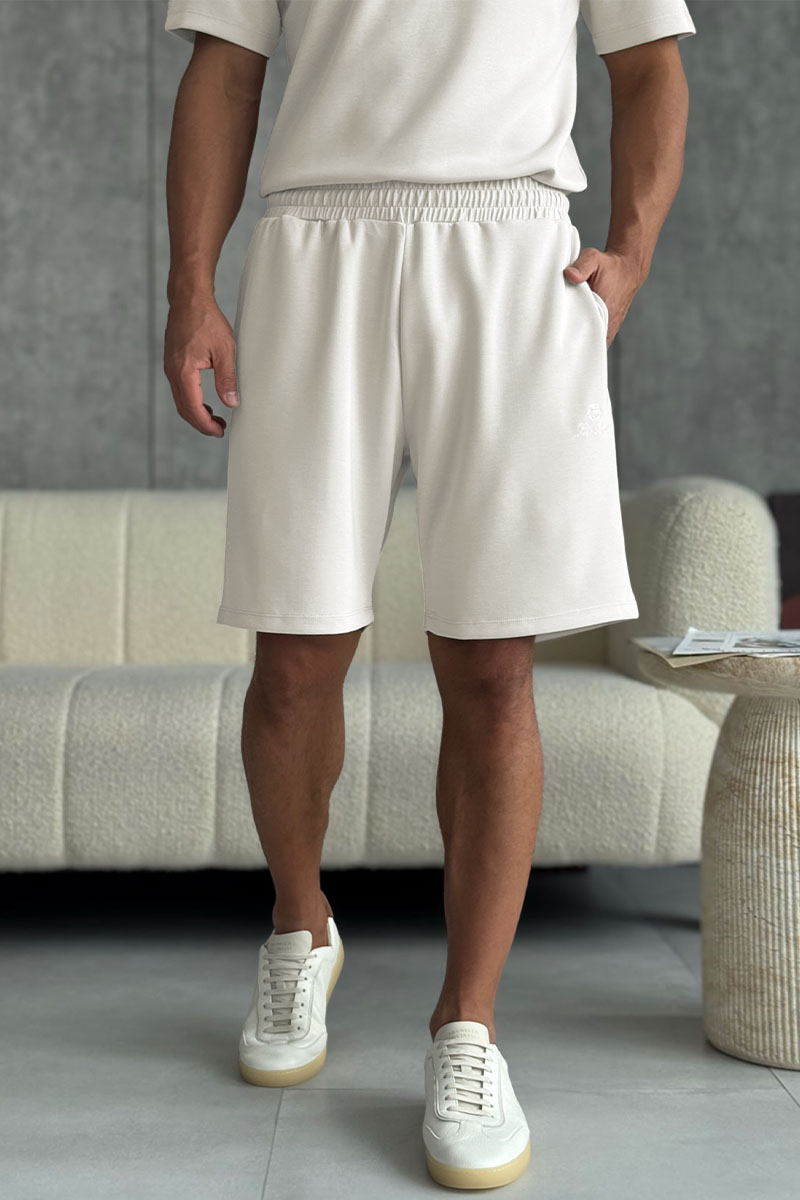 Loro Piana Мужские бежевые шорты 