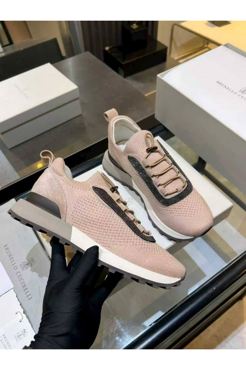 Designer Женские текстильные кроссовки premium
