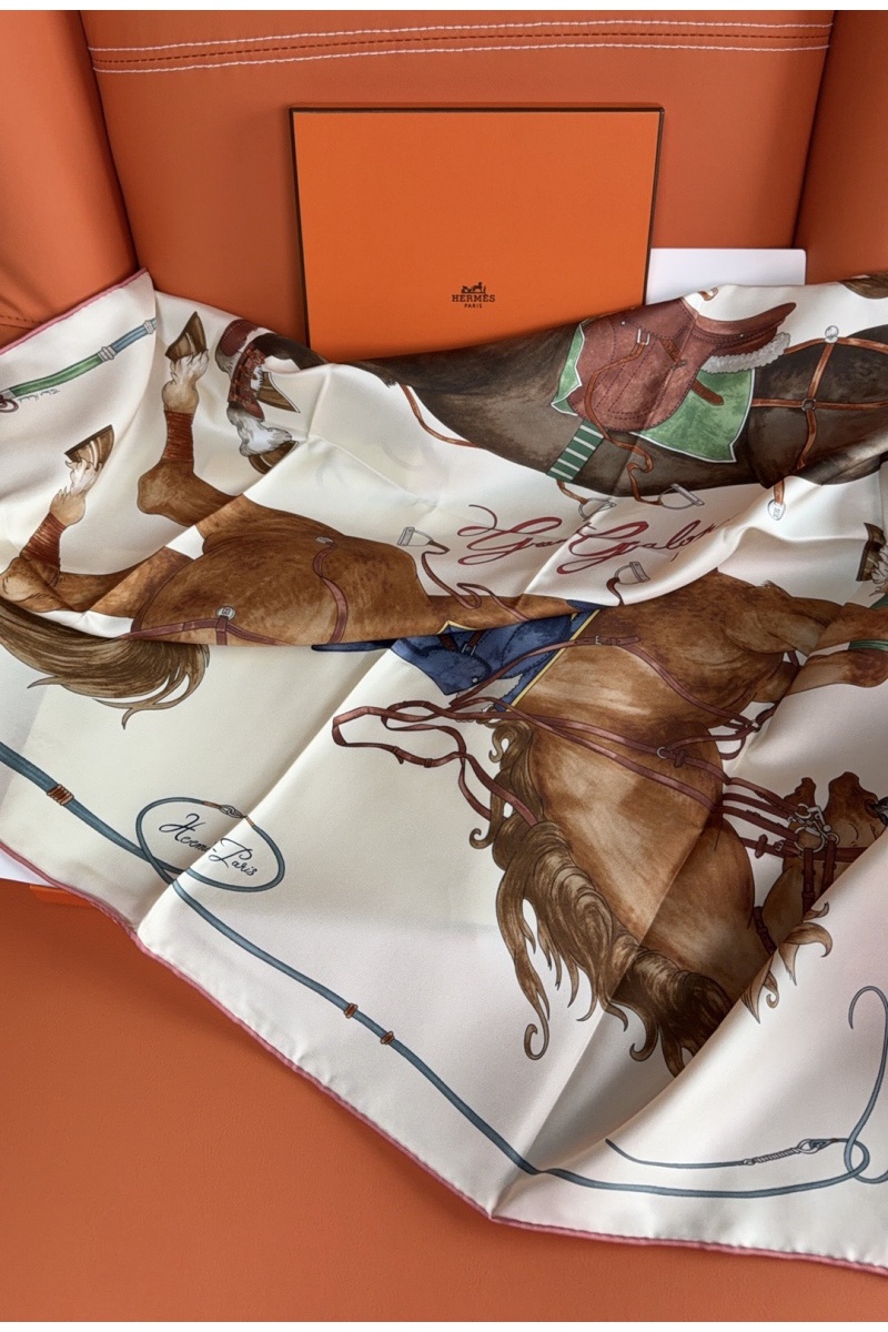 Hermes Платок Grand Galop premium 88x88 см