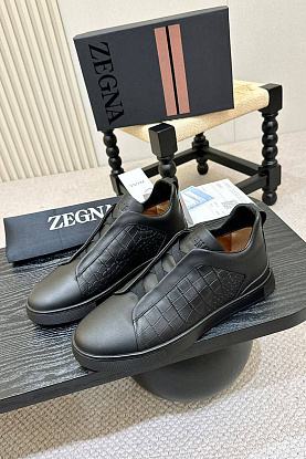 Мужские кроссовки Triple Stitch Alligator - Black