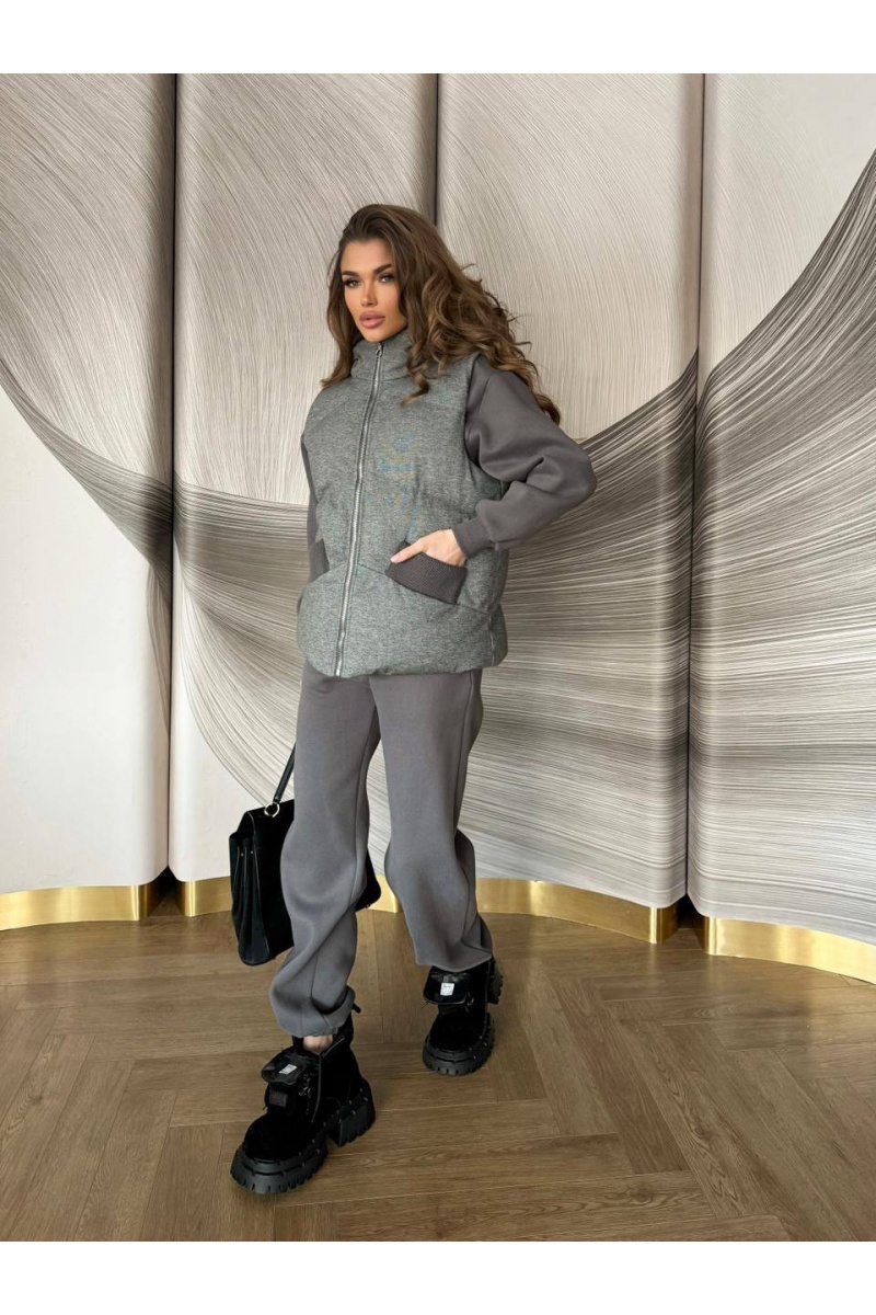 Loro Piana Женский костюм тройка на флисе premium
