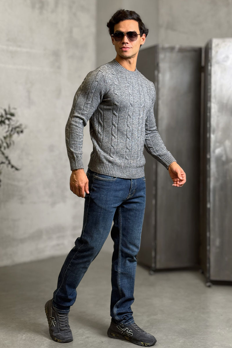 Loro Piana Мужской свитер premium - Dark Grey