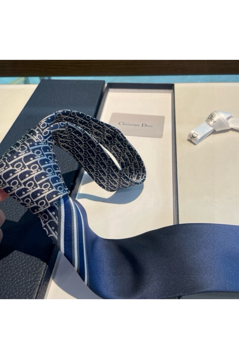 Dior Галстук Oblique premium - Navy
