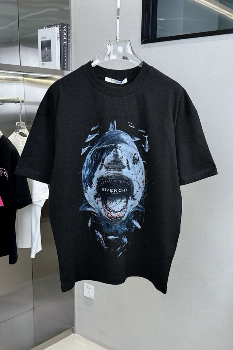 Givenchy Чёрная оверсайз футболка Premium