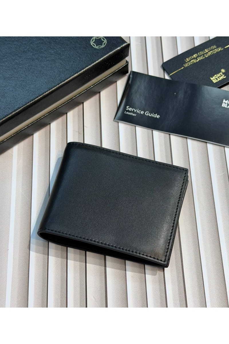 Montblanc Кожаный кошелёк Meistertuck Sartorial premium 11.5x9 см