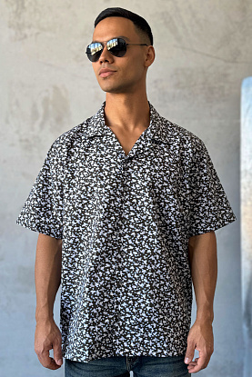 Мужская рубашка floral-print