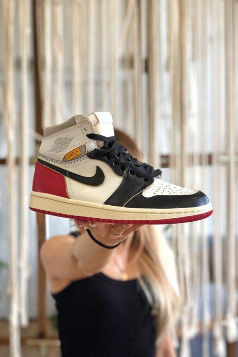 Nike AJ1 Retro High Union Los Angeles Black Toe