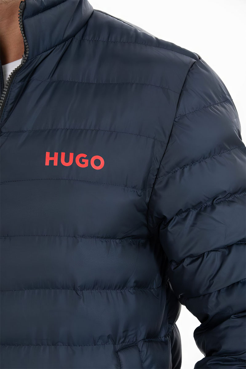 Hugо Воss Мужская тёмно-синяя куртка 