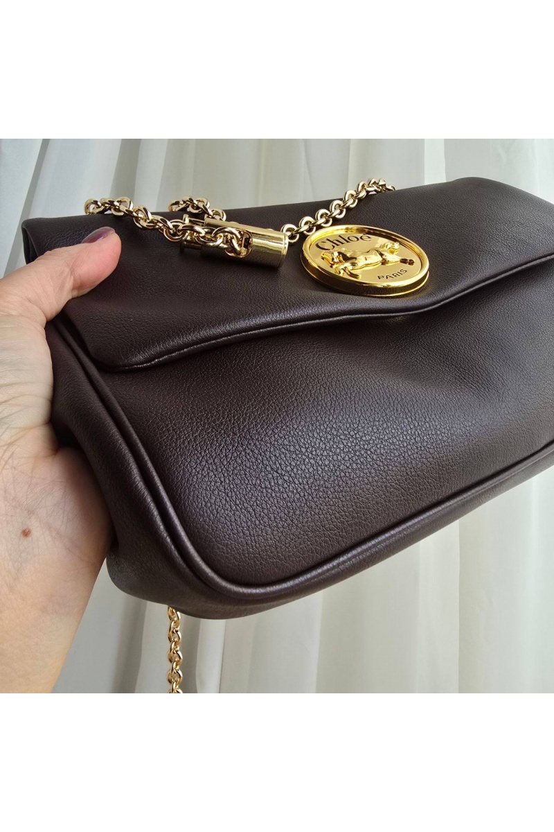 Chloe Кожаная сумка 28x17 см