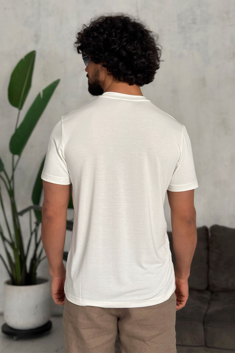 Loro Piana Футболка белого цвета 