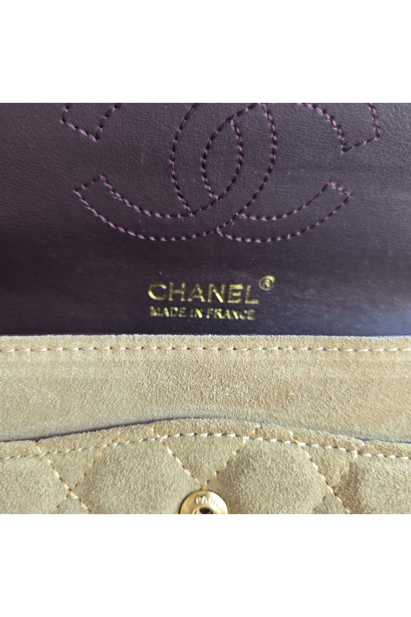 Chаnеl Замшевая сумка Classic Double Flap 25x14 см