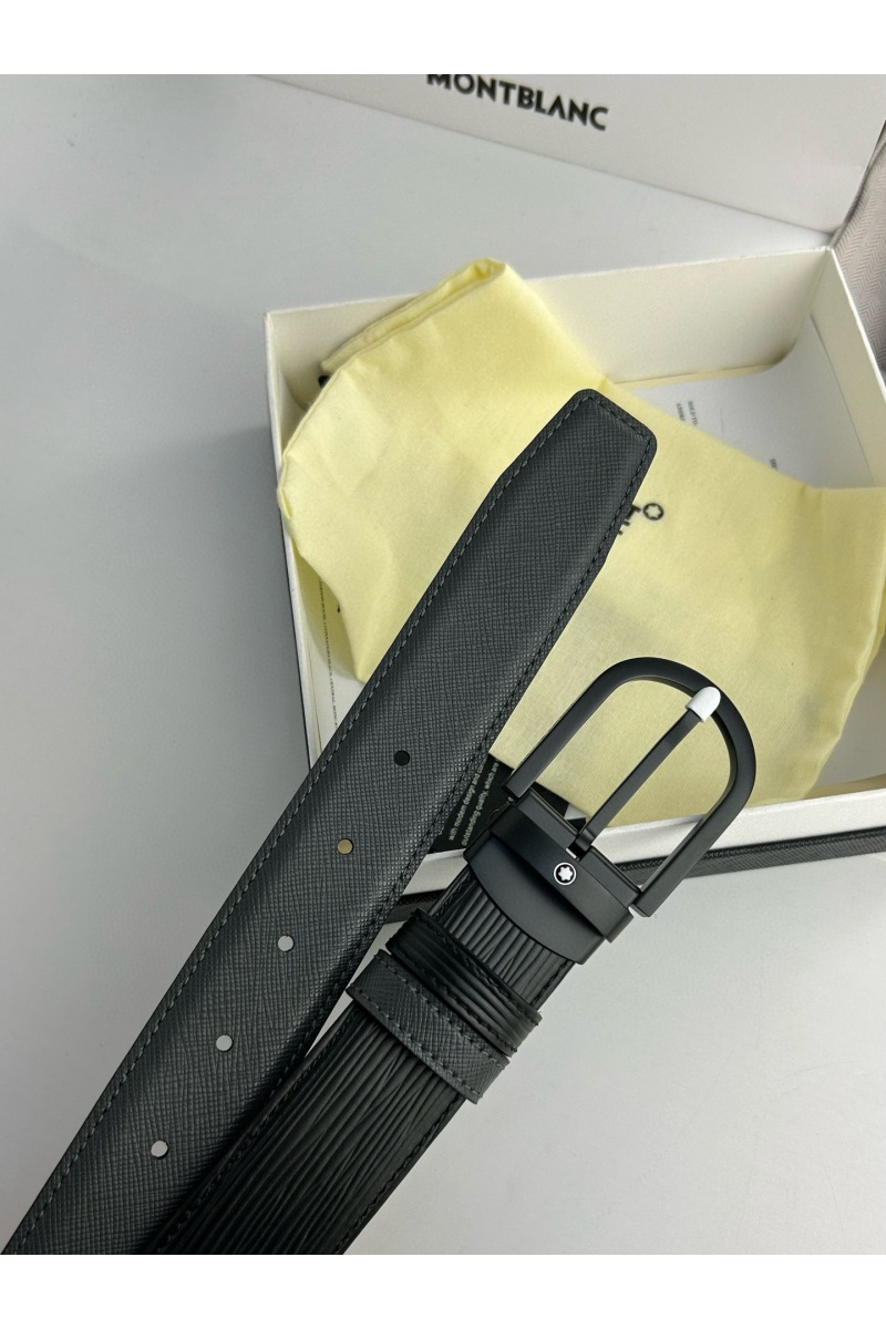 Montblanc Двусторонний кожаный ремень Premium (ширина 3.5 см)