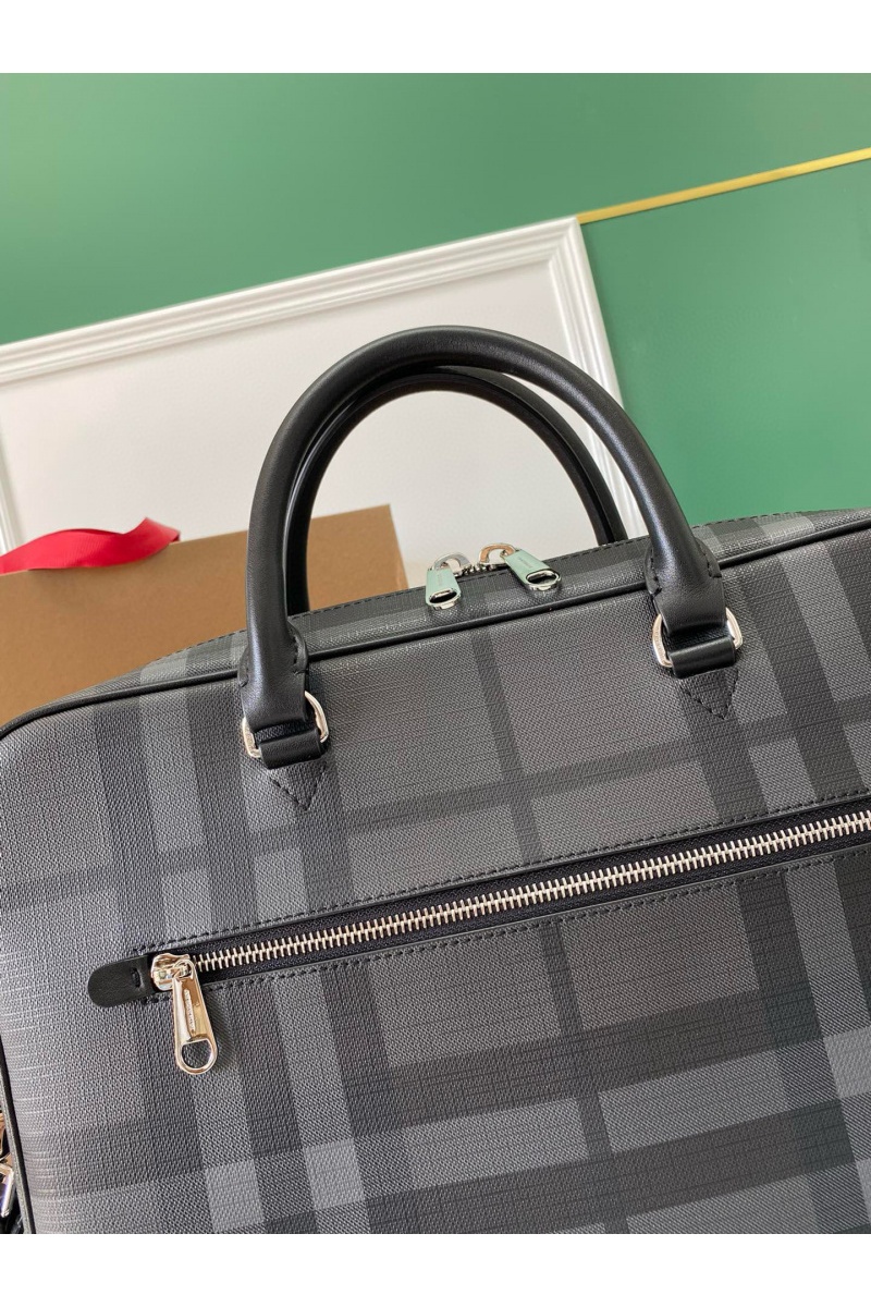 Burberry Кожаный портфель Premium 38x26x5.5 см