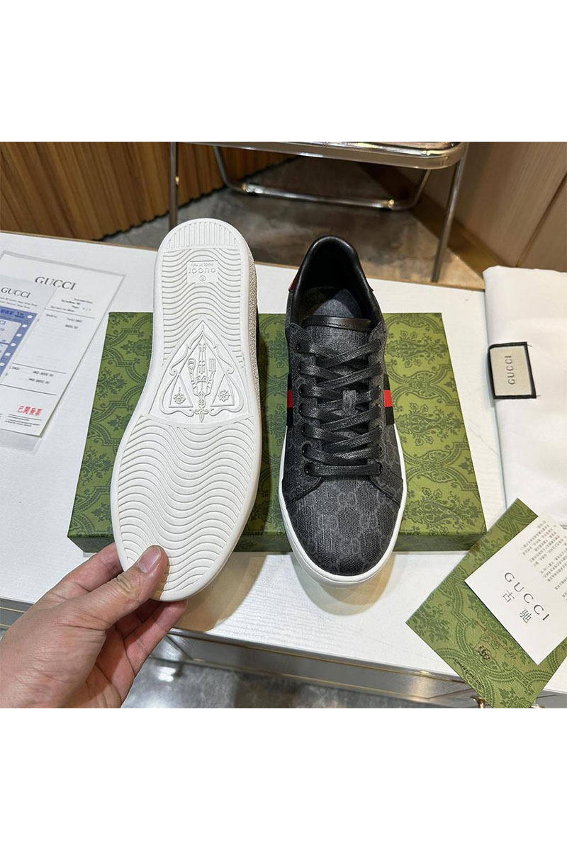 Gucci Мужские кроссовки Ace - Grey