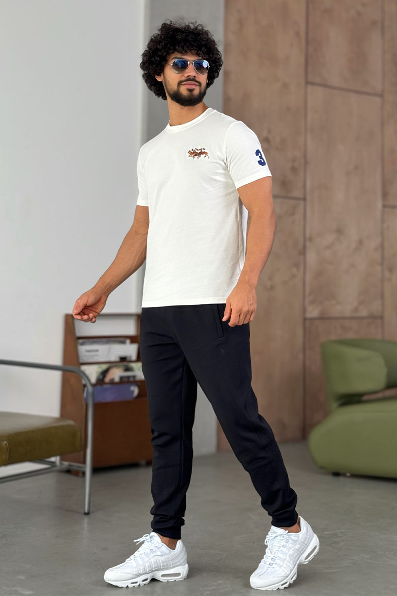 Polo Ralph Lauren Мужская белая футболка Match Club