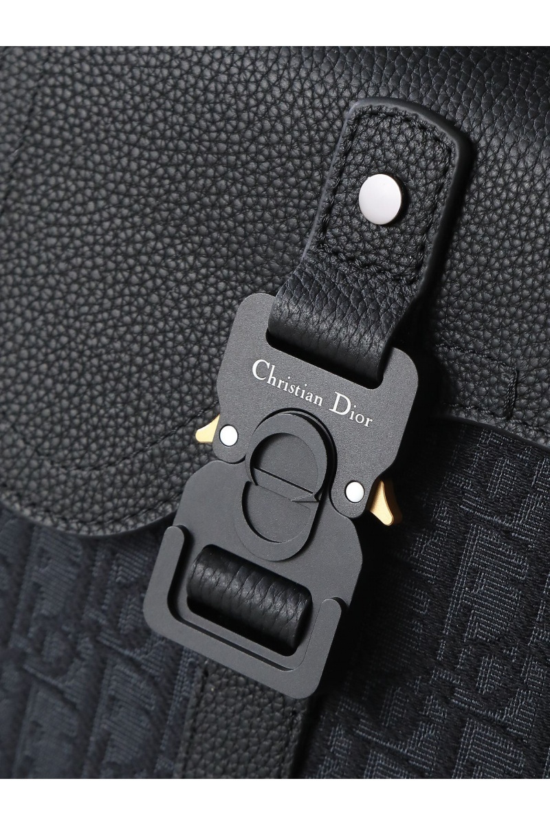 Dior Текстильный рюкзак Oblique Premium 43.5x33x19.5 см