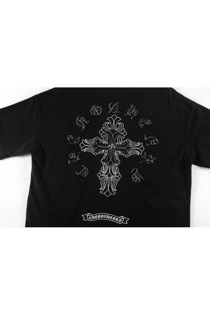 Designer Clothing Чёрная оверсайз футболка Gothic logo