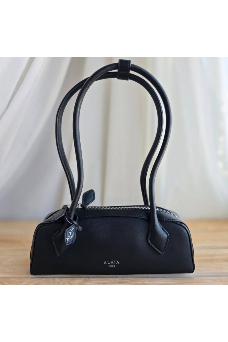 Designer Clothing Женская сумка Alaia Le Teckel 28x9 см - Black