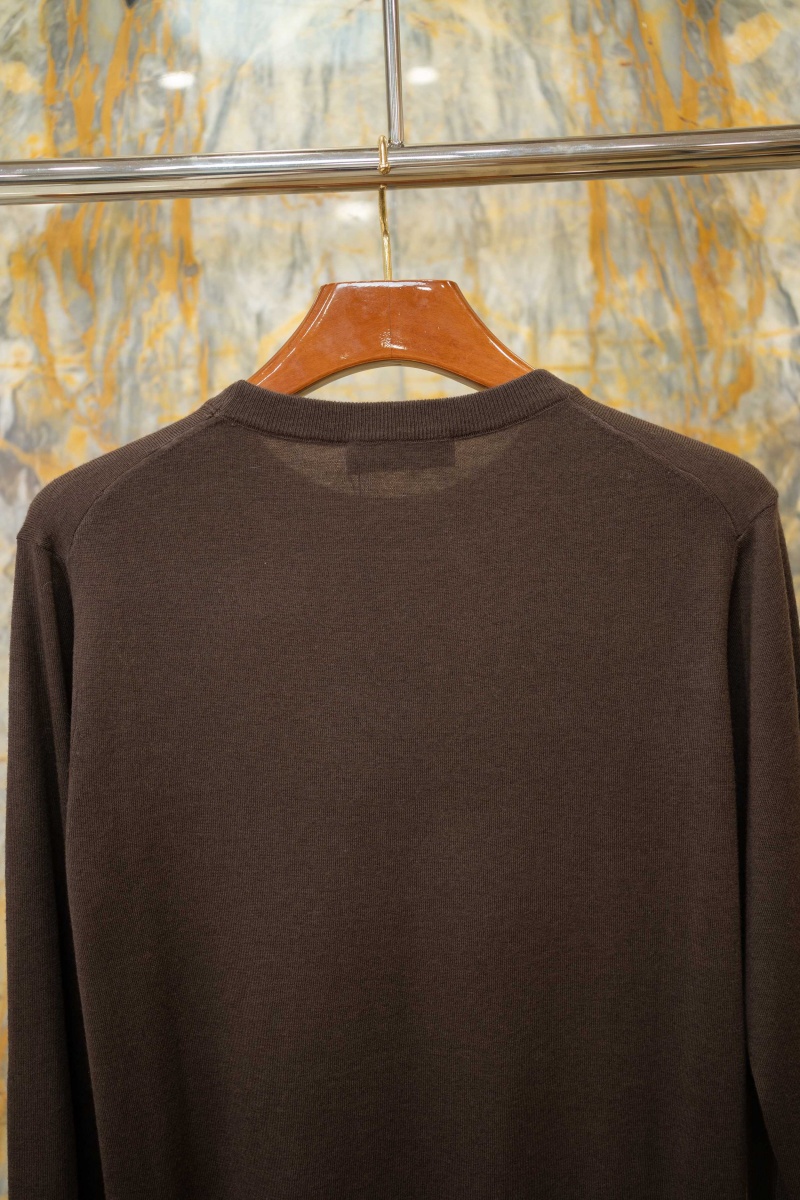 Dоlсе & Gаbbаnа Мужской коричневый джемпер premium