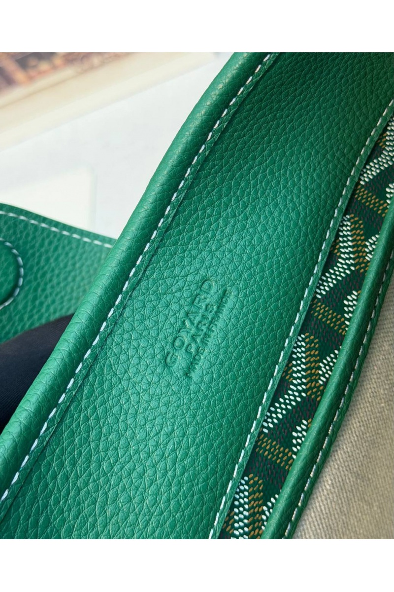 Designer Clothing Кожаная сумка Goyard Musette PM premium 28x22x10 см