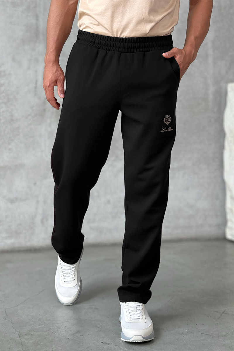 Loro Piana Спортивные штаны чёрного цвета 