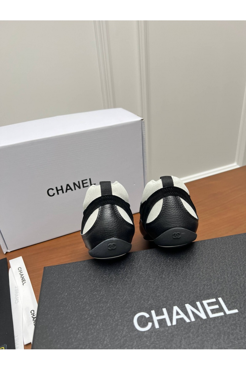 Chаnеl Женские комбинированные кроссовки premium