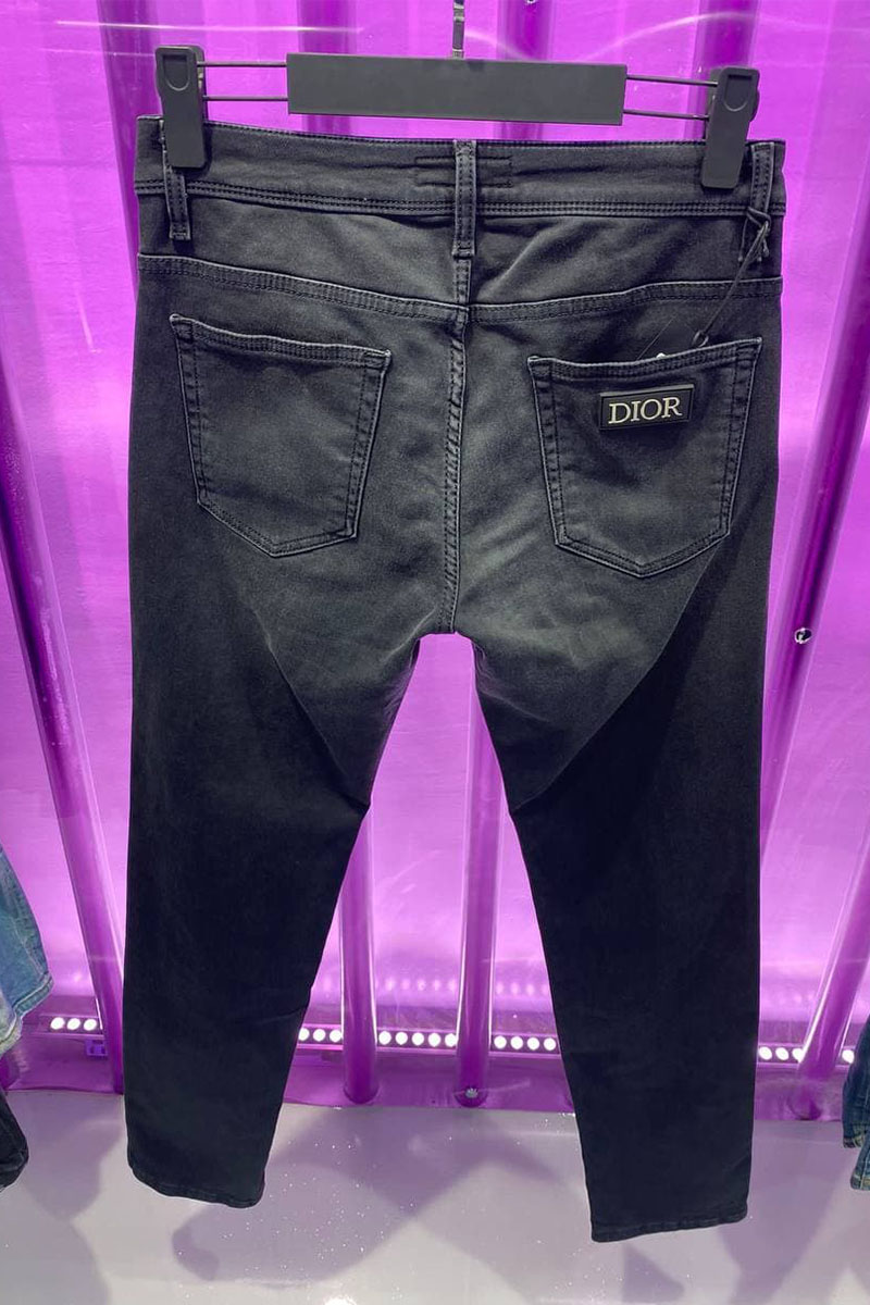 Dior Мужские чёрные джинсы