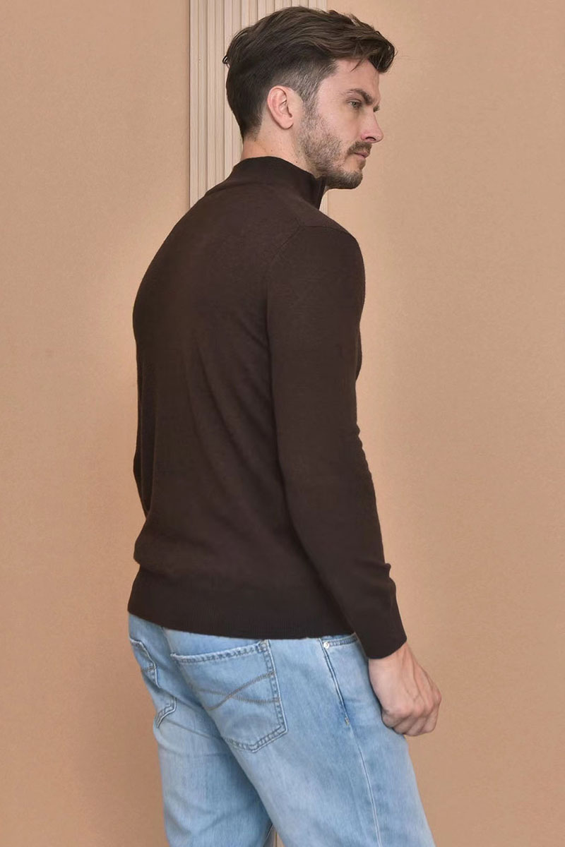 Designer Кашемировый свитер Premium - Brown