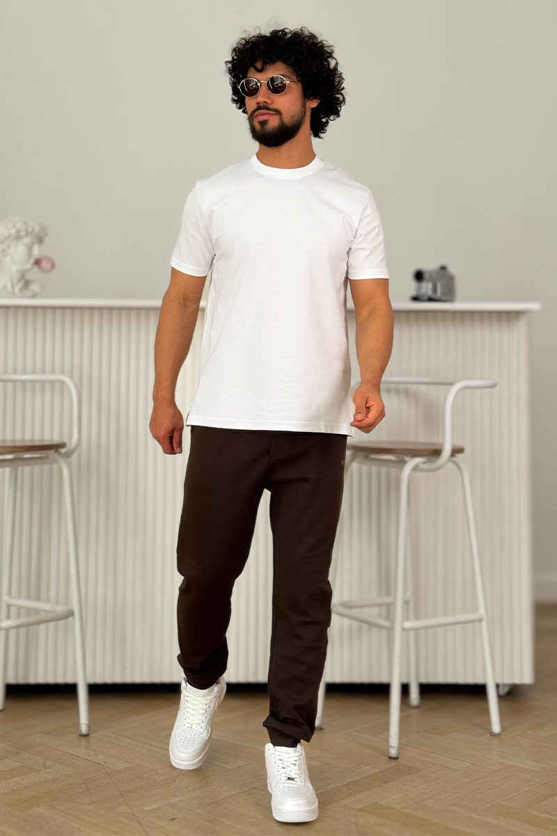 Loro Piana Мужская белая футболка