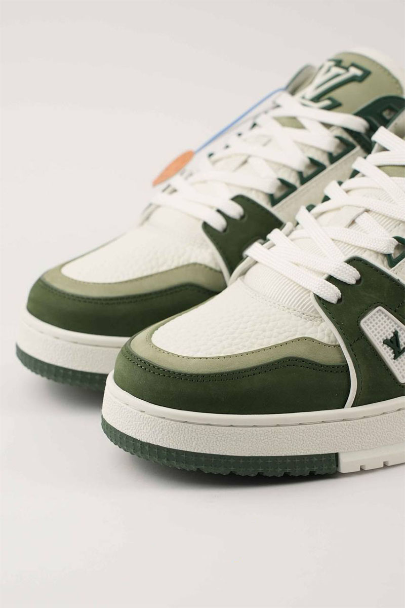 Lоuis Vuittоn Кожаные кроссовки Trainer - White / Green