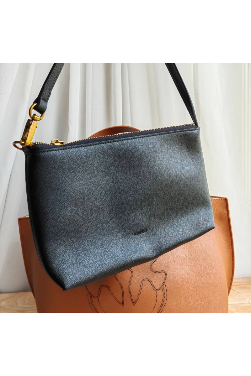  Кожаная женская сумка-шоппер  36x28 см