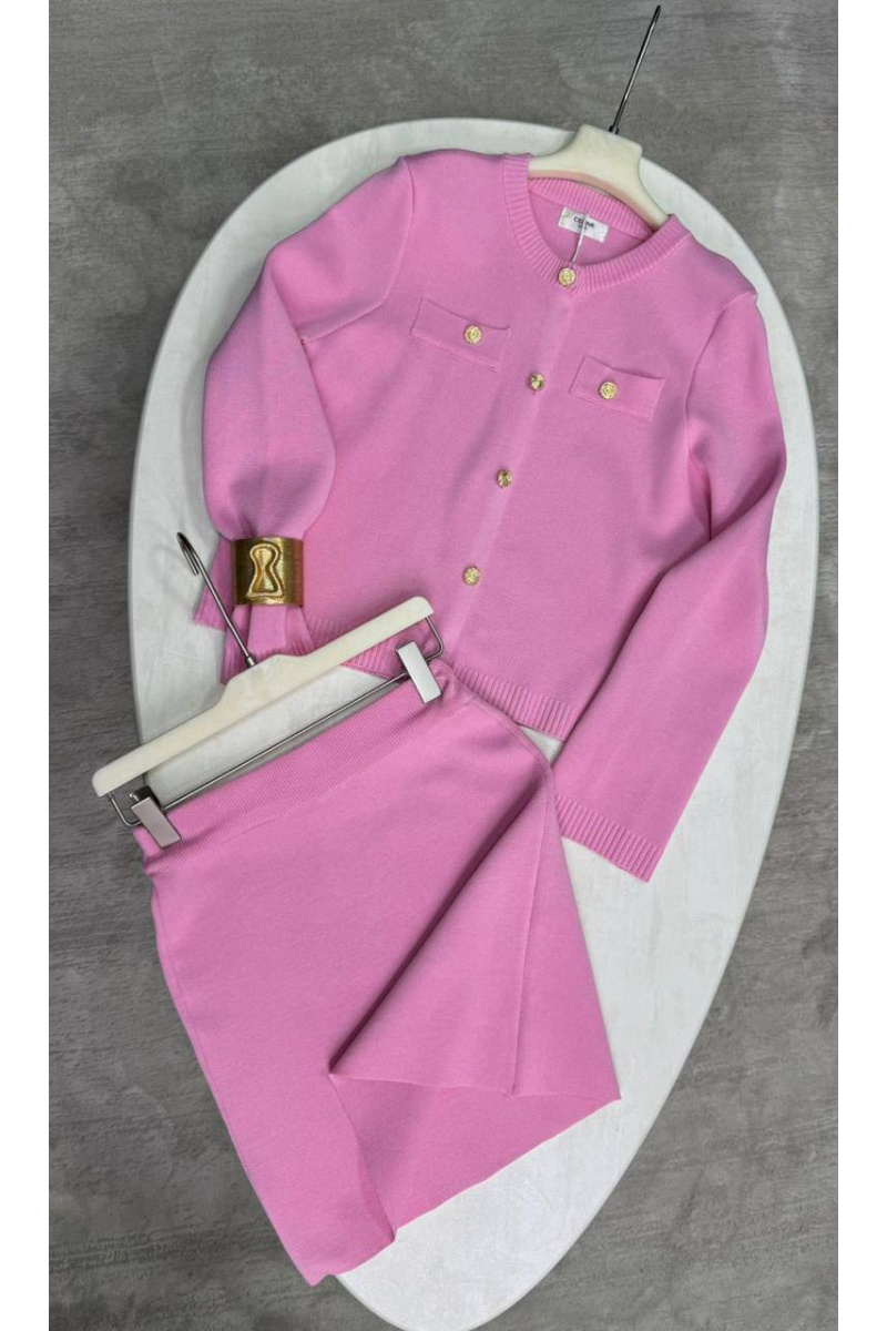 Celine Женский костюм двойка premium - Pink