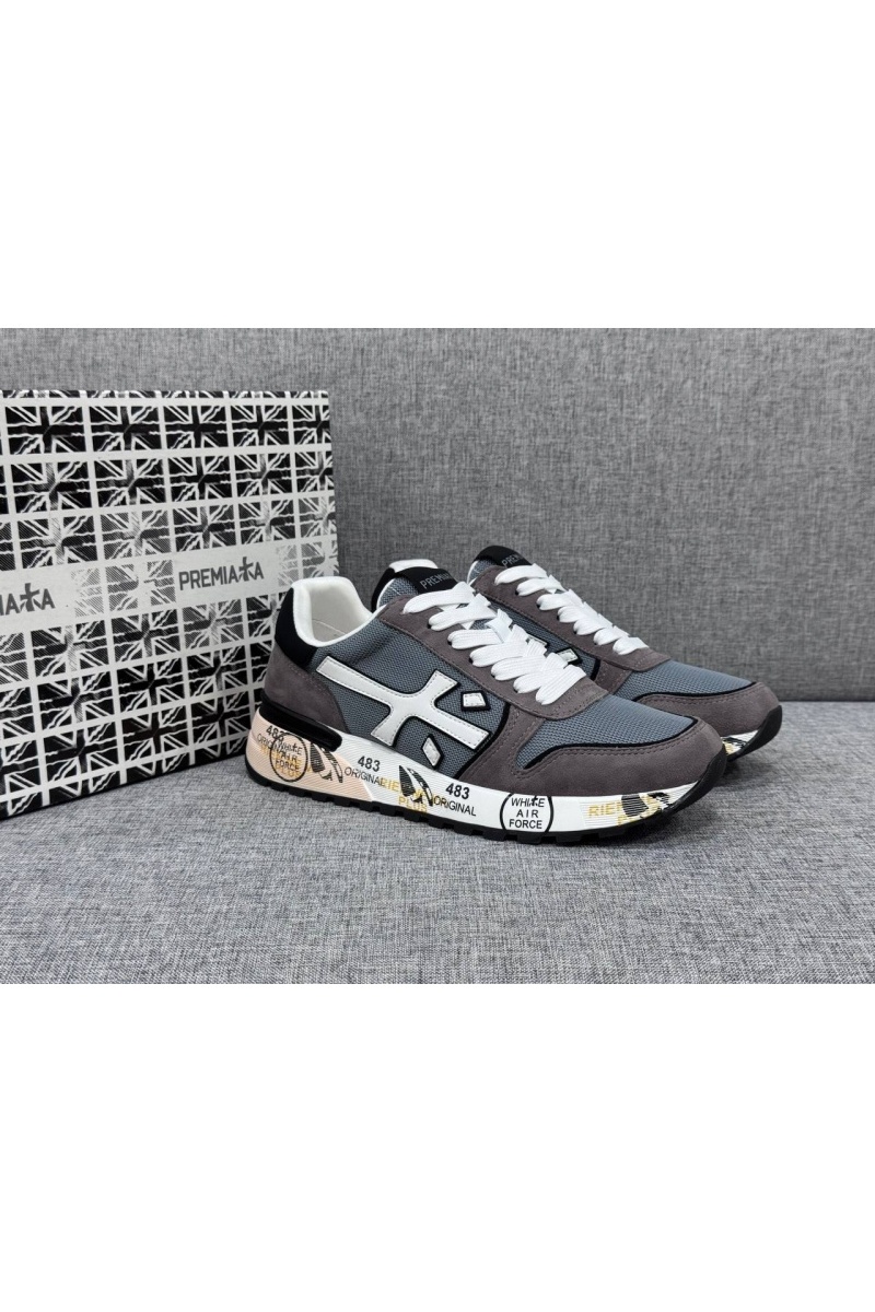 Premiata Комбинированные кроссовки Mick